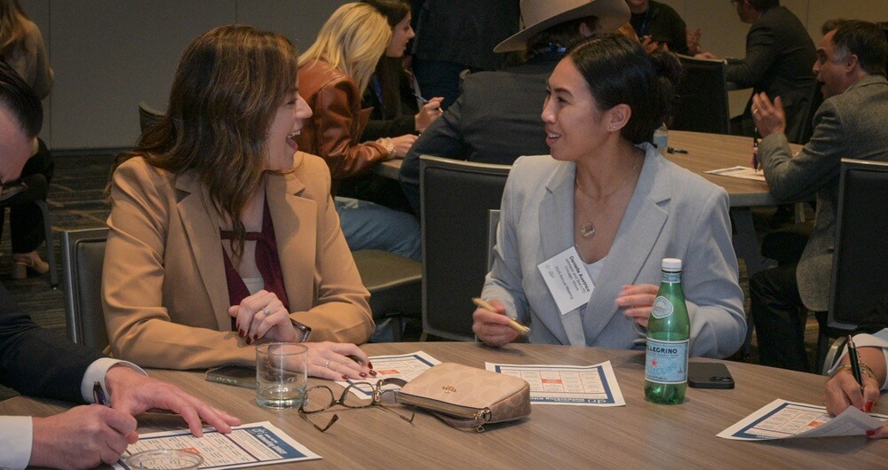 Annual Meeting Image 1 Attendees at Annual Meeting engaging in group activity