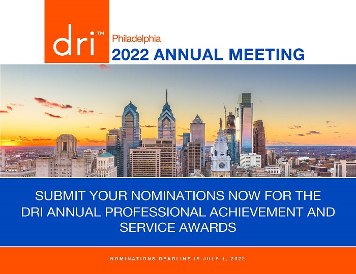 2022 Annual Meeting Achievement & Award Nominations Submit Your Nominations Now, Deadline July 1 2022