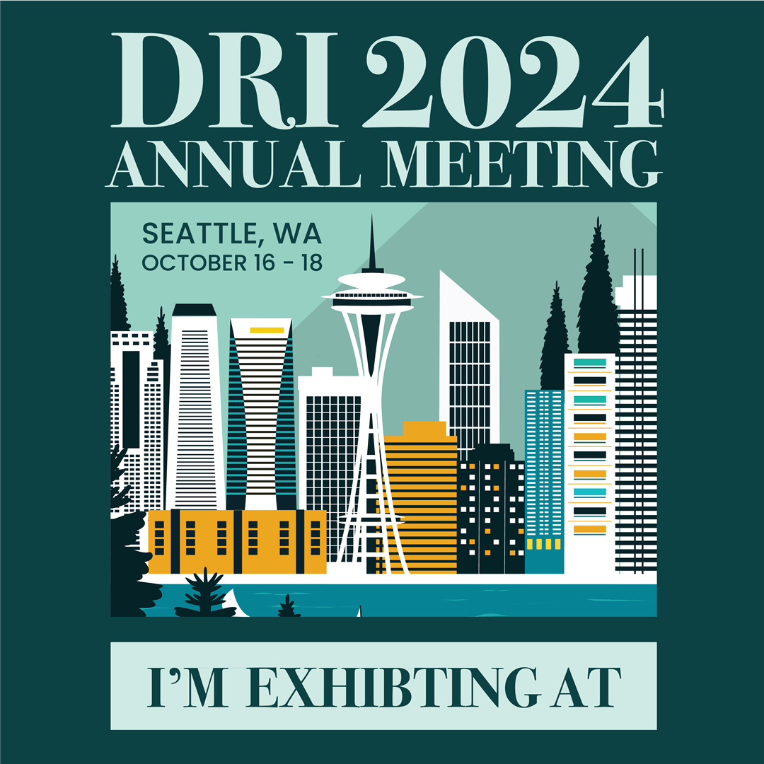 I'm exhibiting at DRI 2024 Annual Meeting in Seattle