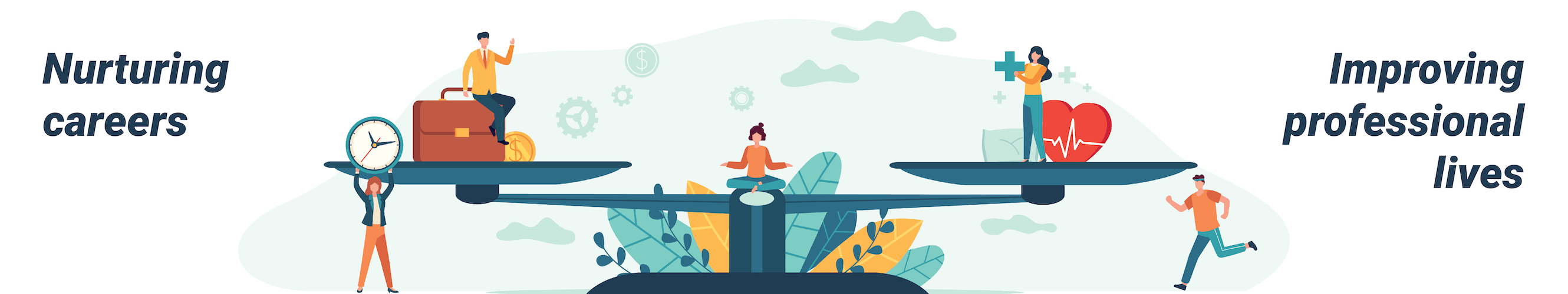 DRI for Life banner Nurturing Careers, Improving Professional Lives