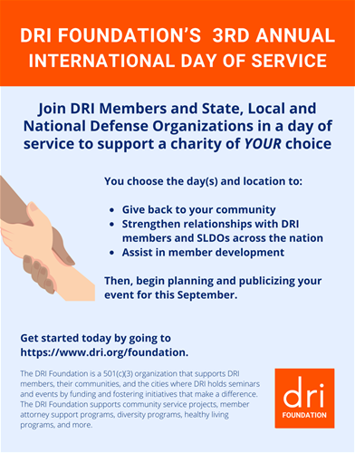 International Day of Service Poster