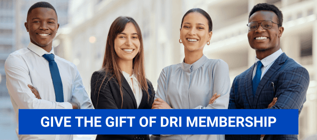 Give the gift of DRI Membership - Summer Associates get free membership