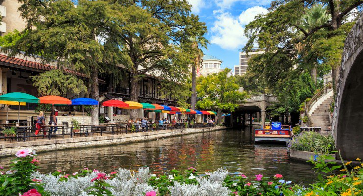 San Antonio riverwalk view