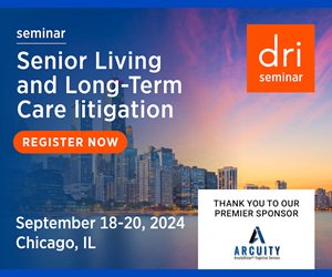 2024 Senior Living and Long-Term Care Litigation Premier Sponsor Arcuity