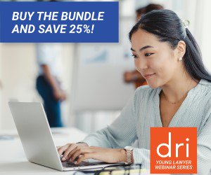 Buy the Bundle and Save 25% Young Lawyer Webinar Series